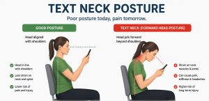 Neck Pain from Poor Posture (Text Neck): Causes & Treatment