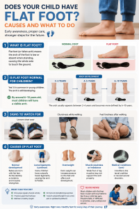Flat Feet in Children: Causes, Symptoms & When Physiotherapy Can Help